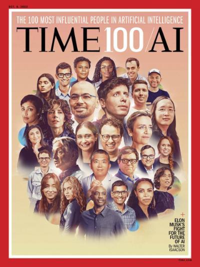 TIME magazine's AI cover