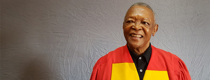 Wits University confers an honorary Doctorate of Medicine on music legend Hugh Masekela. ? Wits University