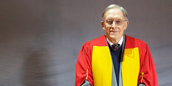 Wits University conferred a Doctor of Medicine honoris causa on Professor Peter Eiddon Cleaton-Jones.