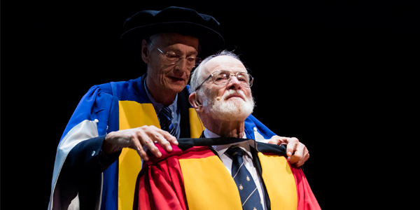 Professor Beric Skews awarded with an honorary doctorate degree