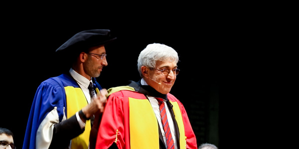 Stanley Bergman receives honorary doctorate from Wits