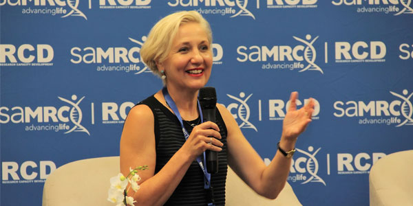 Professor Glenda Gray, President and CEO of the South African Medical Research Council.
