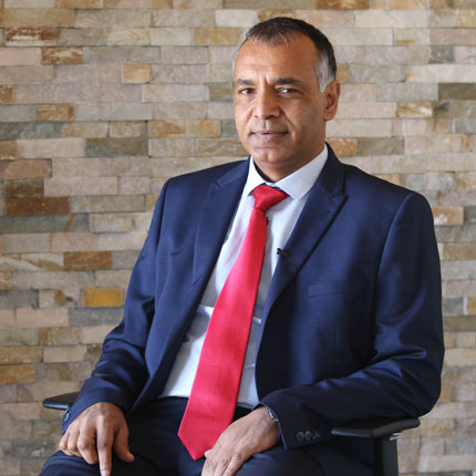 Professor Shabir A. Madhi Professor of Vaccinology at Wits University and Director of the Medical Research Council Vaccines and Infectious Diseases Analytics Research Unit (VIDA). ?WITS UNIVERSITY