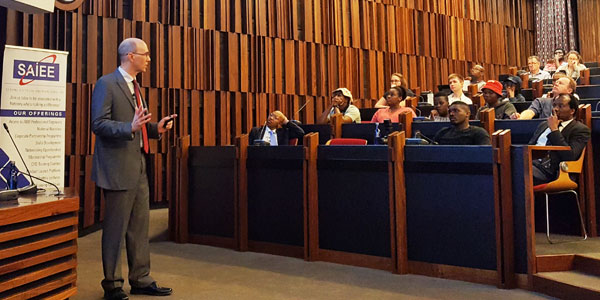Professor Ian Craig, Group Head: Control Systems in the Department of Electrical, Electronic and Computer Engineering at the University of Pretoria, delivered the 2018 Bernard Price Memorial Lecture at Wits University.