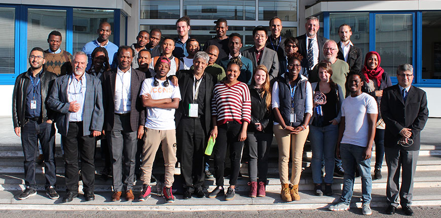 Wits delegation with members of the ICPP at CERN