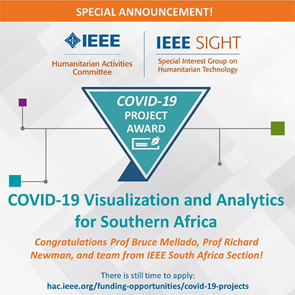 Covid dashboard gets IEEE funding
