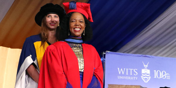 Wits Chancellor Dr Judy Dlamini adds a teaching qualification to a string of qualifications