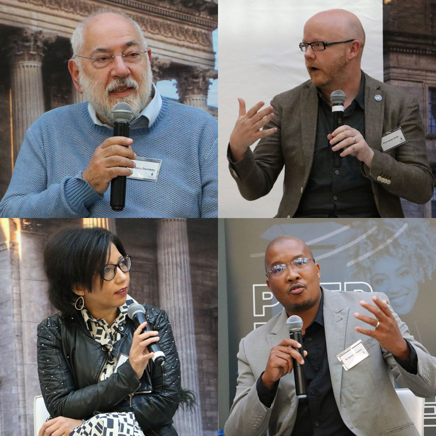 Panel discussion during the launch of the Wits Entrepreneurship Clinic