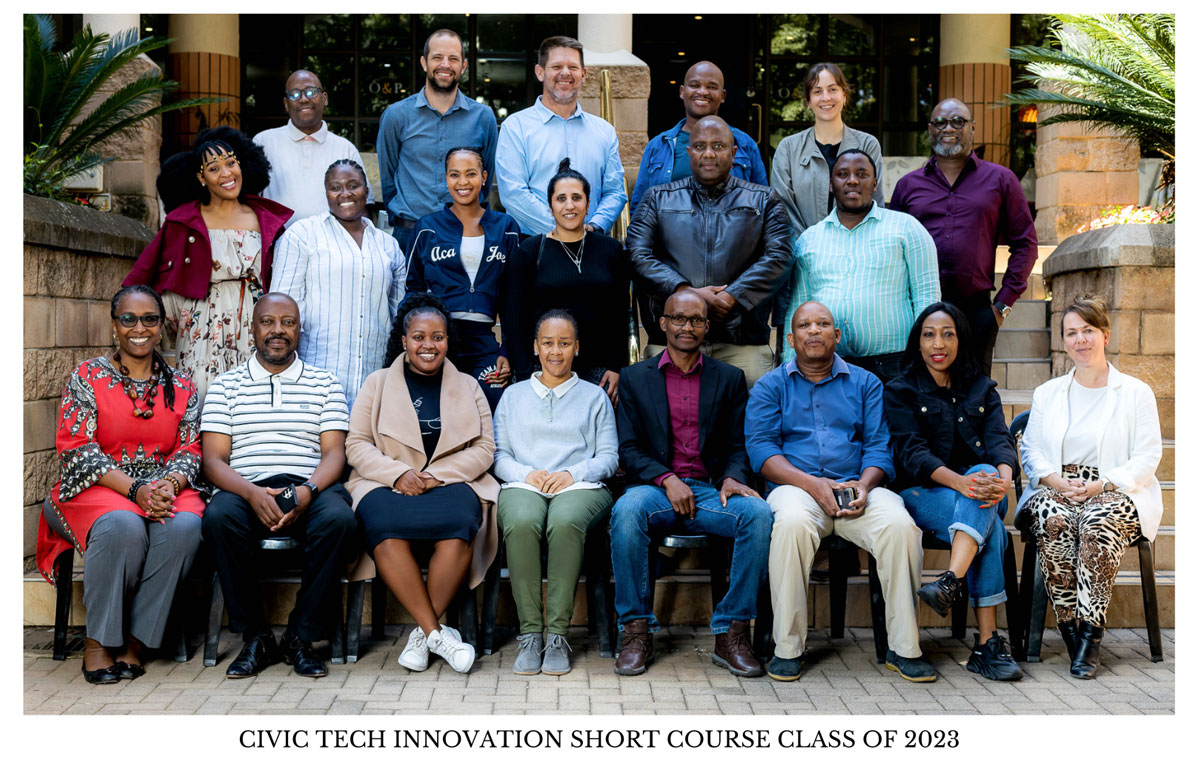 Civic Tech Innovation short course class 2023