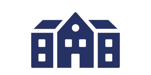 Icon with link to residence life page